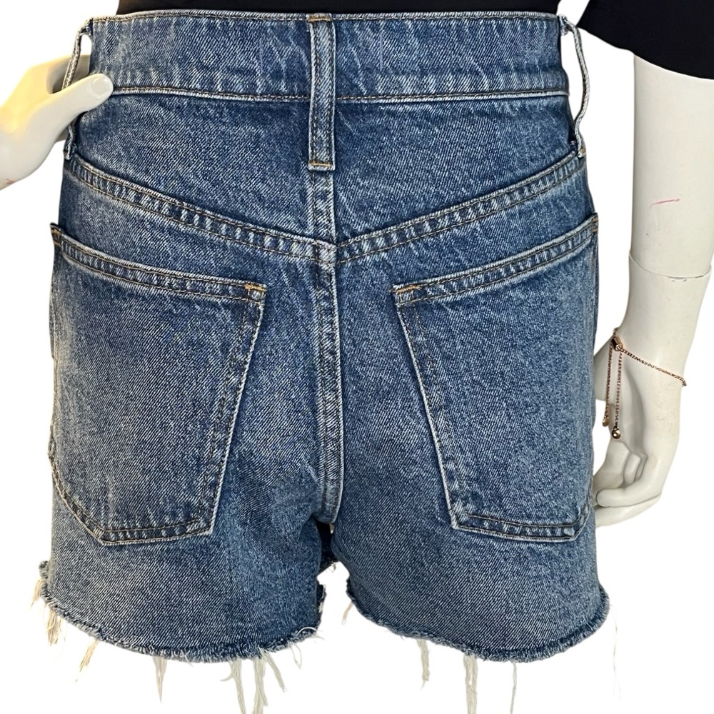 Madewell The Perfect Jean Short Cut Off Denim Shorts Summer Preppy Beach Vacay - Picture 7 of 15